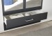 Kleiderschrank >Hanau< (BxHxT: 160x196x54 cm) in Weiß / Graphit
