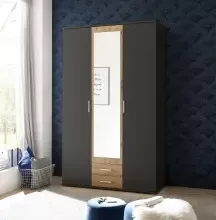 Kleiderschrank >Hanau< (BxHxT: 120x196x54 cm) in...