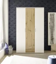 Kleiderschrank >Marburg< (BxHxT: 120x196x54 cm) in...
