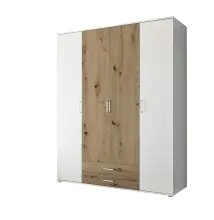 Kleiderschrank >Marburg< (BxHxT: 160x196x54 cm) in...