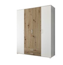 Kleiderschrank >Marburg< (BxHxT: 160x196x54 cm) in...