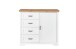 Kommode >JASMIN< (BxHxT: 115x102x41 cm) in Artisan/Weiß - 115x102x41cm (BxHxT)