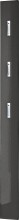 Garderobenpaneel >M-397< (BxHxT: 15x170x3 cm) in...