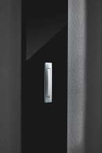 Garderobenpaneel >M-397< (BxHxT: 15x170x3 cm) in schwarz - 15x170x3 (BxHxT)