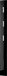 Garderobenpaneel >M-397< (BxHxT: 15x170x3 cm) in schwarz - 15x170x3 (BxHxT)