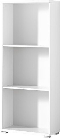 Schuhschrank-Regal >M-397< (BxHxT: 53x132x30 cm) in weiss - 53x132x30cm (BxHxT)