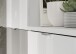 Schuhkipper >M-397< (BxHxT: 52x42x3 cm) in anthrazit aus MDF - 52x42x3cm (BxHxT)