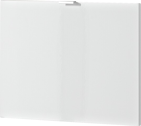 Schuhkipper >M-397< (BxHxT: 52x42x3 cm) in weiss aus MDF - 52x42x3cm (BxHxT)