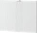 Schuhkipper >M-397< (BxHxT: 52x42x3 cm) in weiss aus MDF - 52x42x3cm (BxHxT)