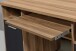 Schreibtisch >M-382< (BxHxT: 145x75x70 cm) in braun | schwarz