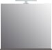 Garderobenspiegel >M-381< (BxHxT: 76x75x15 cm) in anthrazit - 76x75x15cm (BxHxT)