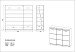 Sideboard >M-402< (BxHxT: 134x120x36 cm) in weiss - 134x120x36cm (BxHxT)