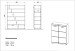 Kommode >M-402< (BxHxT: 90x120x36 cm) in weiss - 90x120x36cm (BxHxT)