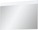 Garderobenspiegel >M-402< (BxHxT: 89x63x3 cm) in weiss - 89x63x3cm (BxHxT)
