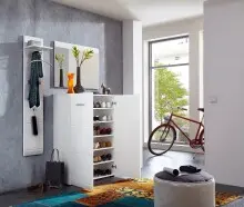 Garderobenpaneel >M-402< (BxHxT: 30x152x23 cm) in...