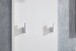Garderobenpaneel >M-402< (BxHxT: 30x152x23 cm) in weiss - 30x152x23 (BxHxT)