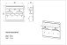 Garderobenpaneel >M-402< (BxHxT: 96x90x30 cm) in weiss - 96x90x30 (BxHxT)