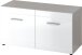 Schuhbank >M-402< (BxHxT: 96x51x39 cm) in weiss - 96x51x39cm (BxHxT)