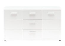 Sideboard >M-402< (BxHxT: 144x86x40 cm) in weiss - 144x86x40cm (BxHxT)