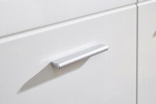 Kommode >M-402< (BxHxT: 96x86x40 cm) in weiss - 96x86x40cm (BxHxT)