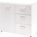 Kommode >M-402< (BxHxT: 96x86x40 cm) in weiss - 96x86x40cm (BxHxT)