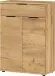 Kommode >M-392< (BxHxT: 75x108x37 cm) in braun - 75x108x37cm (BxHxT)
