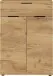 Kommode >M-392< (BxHxT: 75x108x37 cm) in braun - 75x108x37cm (BxHxT)