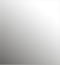 Garderobenspiegel >M-392< (BxHxT: 74x80x3 cm) in braun - 74x80x3cm (BxHxT)
