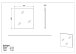 Garderobenspiegel >M-392< (BxHxT: 74x80x3 cm) in braun - 74x80x3cm (BxHxT)