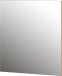 Garderobenspiegel >M-392< (BxHxT: 74x80x3 cm) in braun - 74x80x3cm (BxHxT)