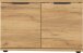 Schuhbank >M-392< (BxHxT: 75x48x37 cm) in braun - 75x48x37cm (BxHxT)