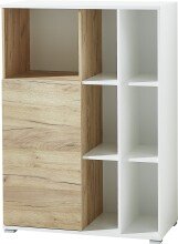 Kommode >M-414< (BxHxT: 85x120x40 cm) in weiss |...