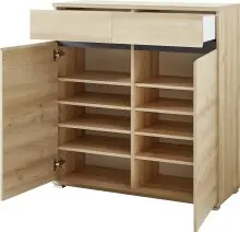 Kommode >M-401< (BxHxT: 96x103x40 cm) in braun |...