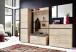 Kommode >M-401< (BxHxT: 96x103x40 cm) in braun | hellbraun - 96x103x40cm (BxHxT)