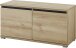 Schuhbank >M-401< (BxHxT: 96x52x40 cm) in braun | hellbraun - 96x52x40cm (BxHxT)