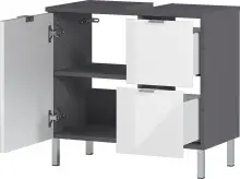 Waschbeckenunterschrank >M-415< (BxHxT: 60x56x34...
