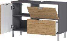 Waschbeckenunterschrank >M-415< (BxHxT: 80x56x34...