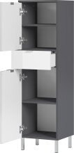 Midischrank >M-415< (BxHxT: 34x120x34 cm) in...