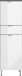 Midischrank >M-415< (BxHxT: 34x120x34 cm) in anthrazit | weiss