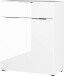 Kommode >M-404< (BxHxT: 83x102x42 cm) in weiss - 83x102x42cm (BxHxT)