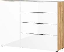 Sideboard >M-404< (BxHxT: 134x102x42 cm) in braun |...