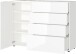 Sideboard >M-404< (BxHxT: 134x102x42 cm) in weiss - 134x102x42cm (BxHxT)