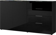 Sideboard >M-404< (BxHxT: 184x102x42 cm) in schwarz...