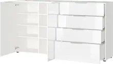 Sideboard >M-404< (BxHxT: 184x102x42 cm) in weiss -...