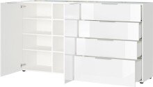 Sideboard >M-404< (BxHxT: 184x102x42 cm) in weiss -...