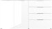 Sideboard >M-404< (BxHxT: 184x102x42 cm) in weiss - 184x102x42cm (BxHxT)