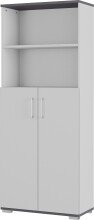 Aktenschrank >M-416< (BxHxT: 80x200x40 cm) in grau...