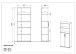 Aktenschrank >M-416< (BxHxT: 80x200x40 cm) in grau | anthrazit