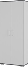 Aktenschrank >M-416< (BxHxT: 80x200x40 cm) in grau...