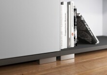 Aktenschrank >M-416< (BxHxT: 80x200x40 cm) in grau | anthrazit